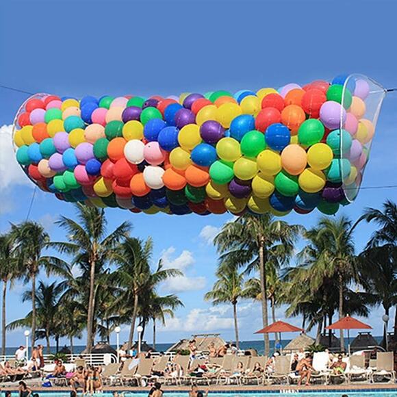 Qualatex Boss500 Balloon Drop 15' X 4.5' - Picture 1 of 3
